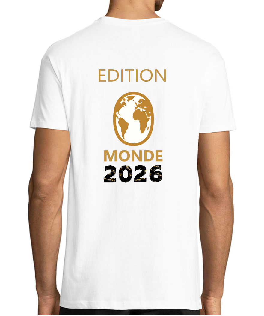 Logo “Édition Monde 2026” (Pré‑commande)