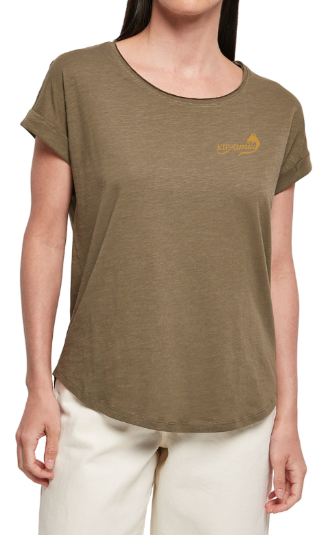 T-shirt Femme long décontracté – Image 3