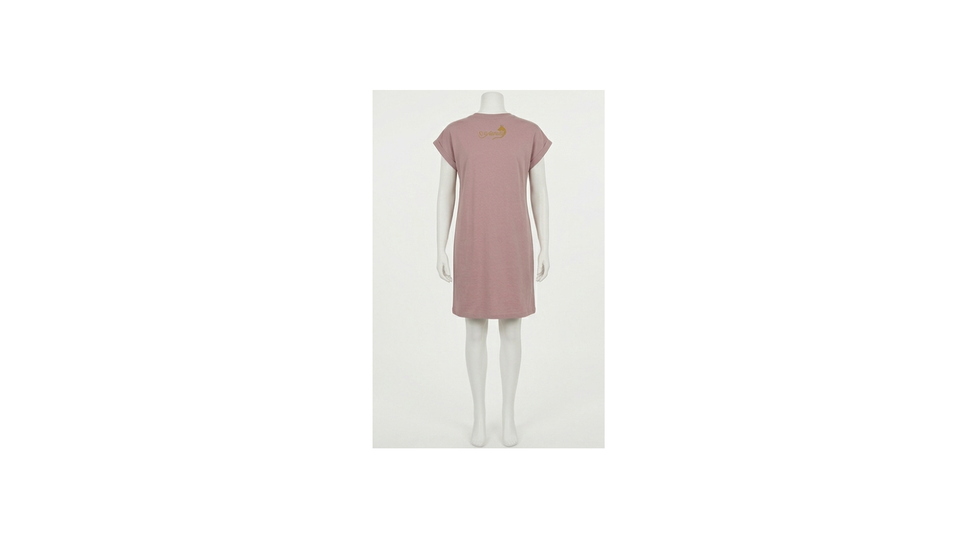 Robe T-Shirt à épaules allongées – Image 4