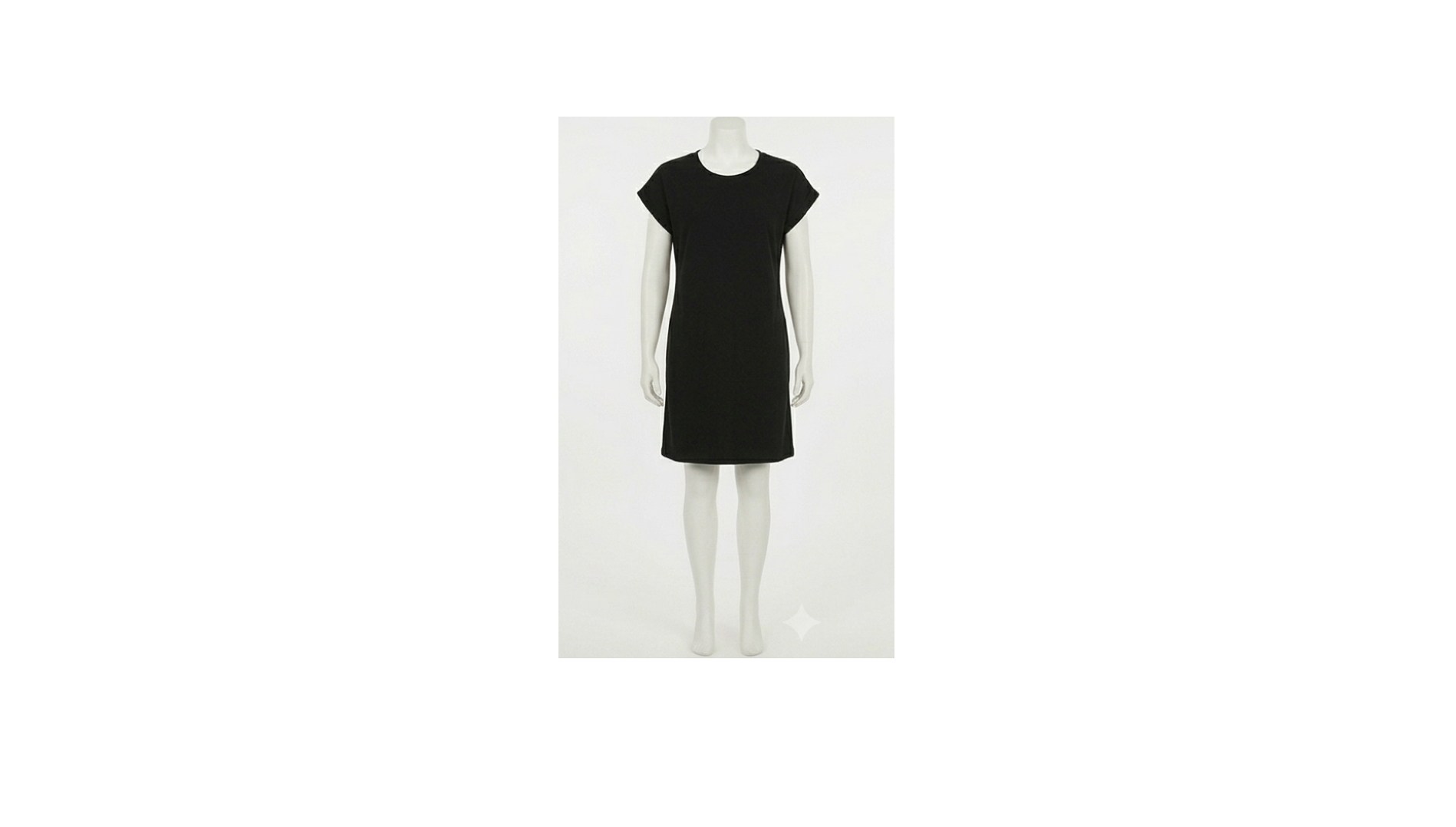 Robe T-Shirt à épaules allongées