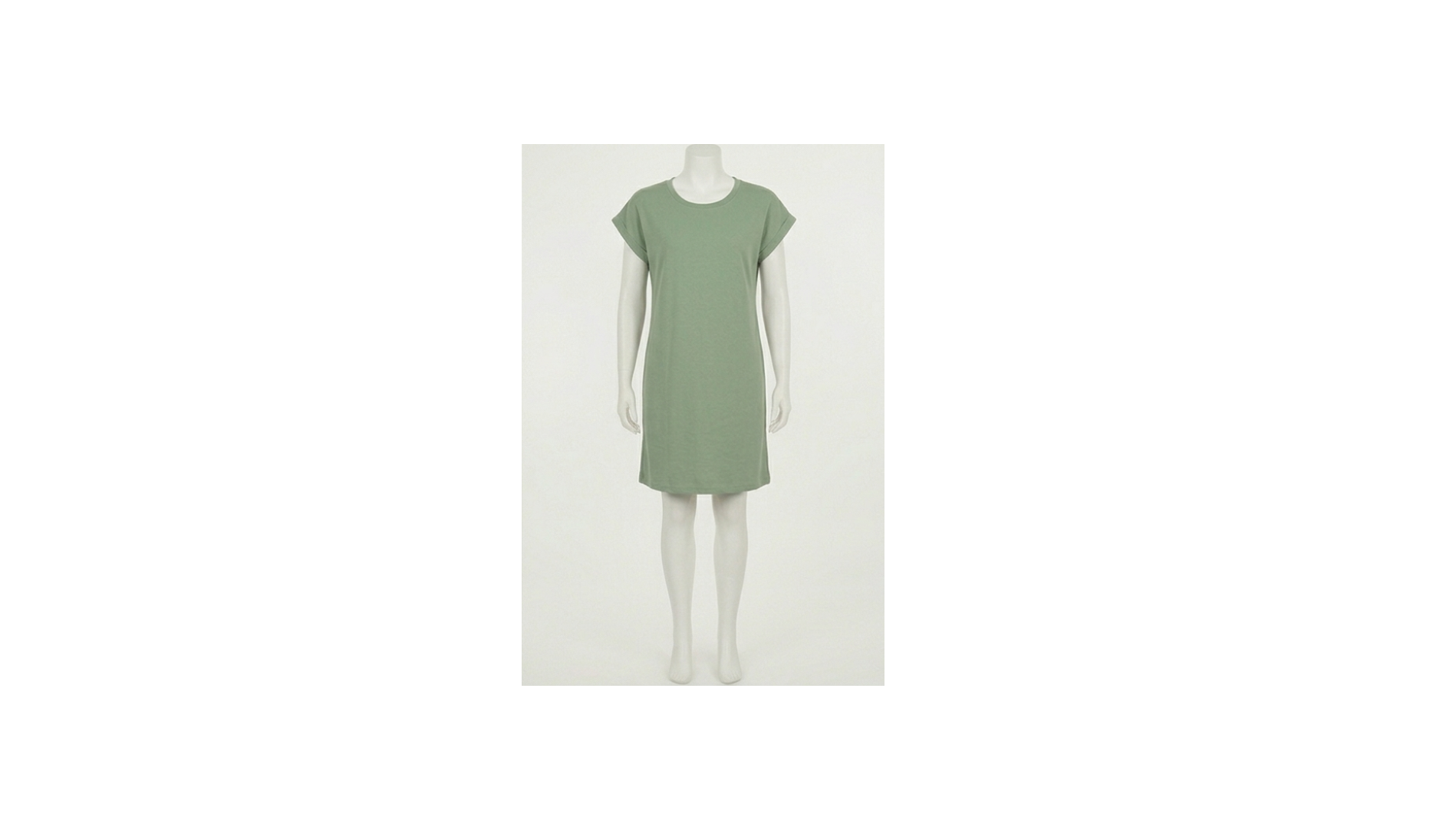 Robe T-Shirt à épaules allongées – Image 5